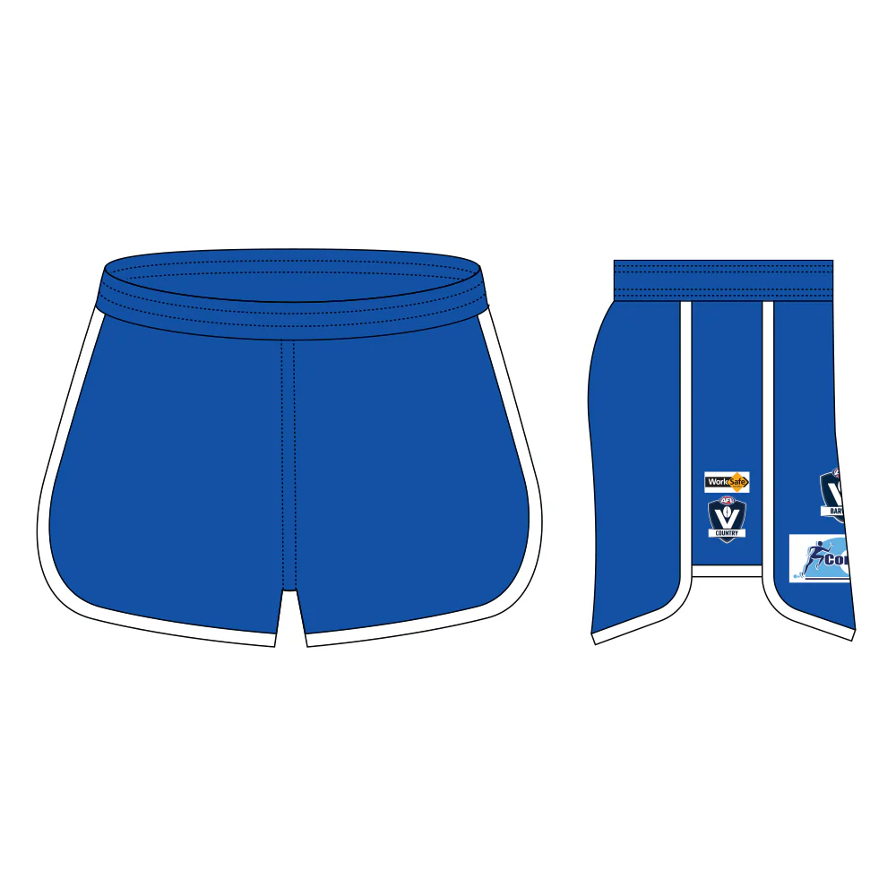 Barwon Heads FNC Womens Football Shorts - Image 2