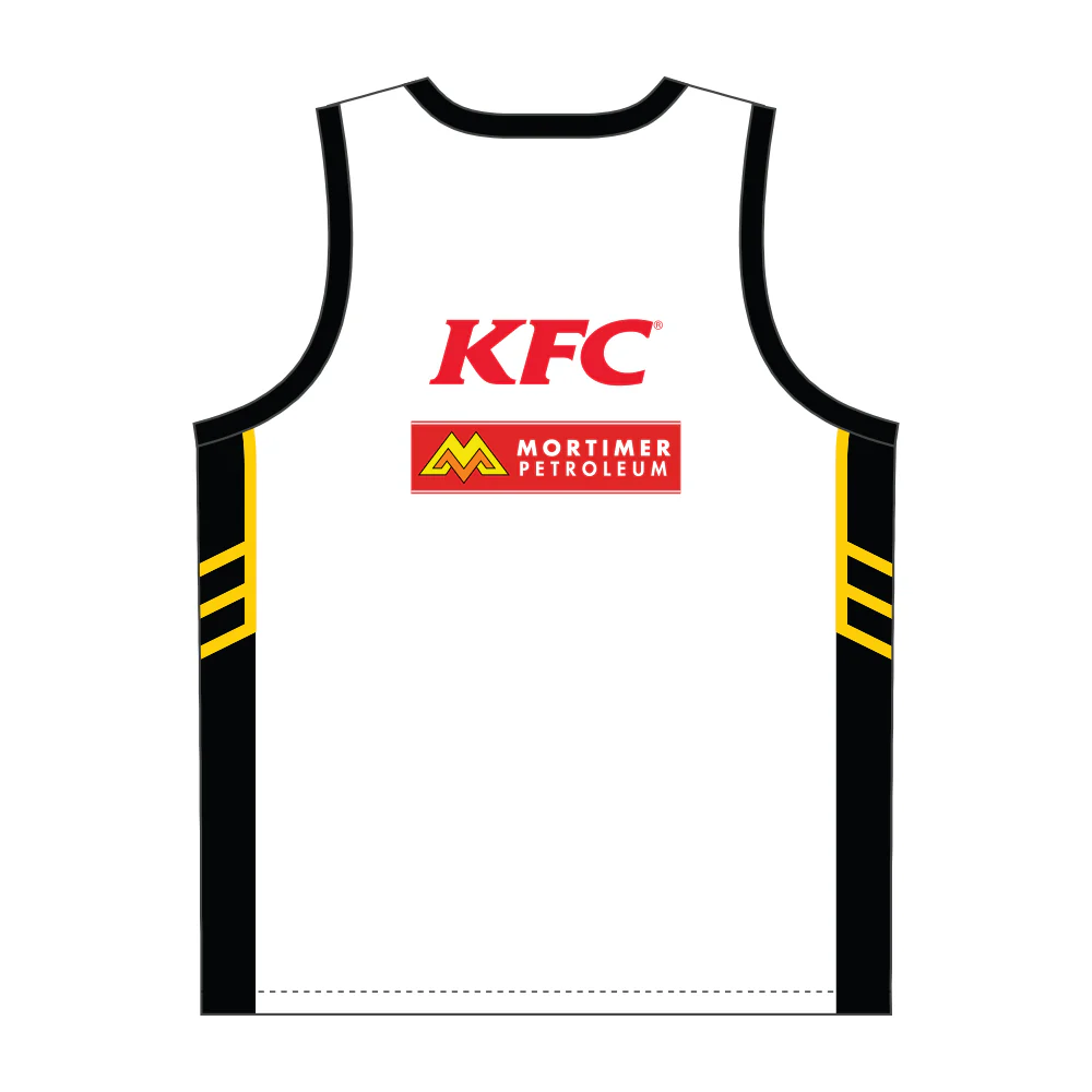 Colac Tigers FNC Warm Up Singlet - Image 2