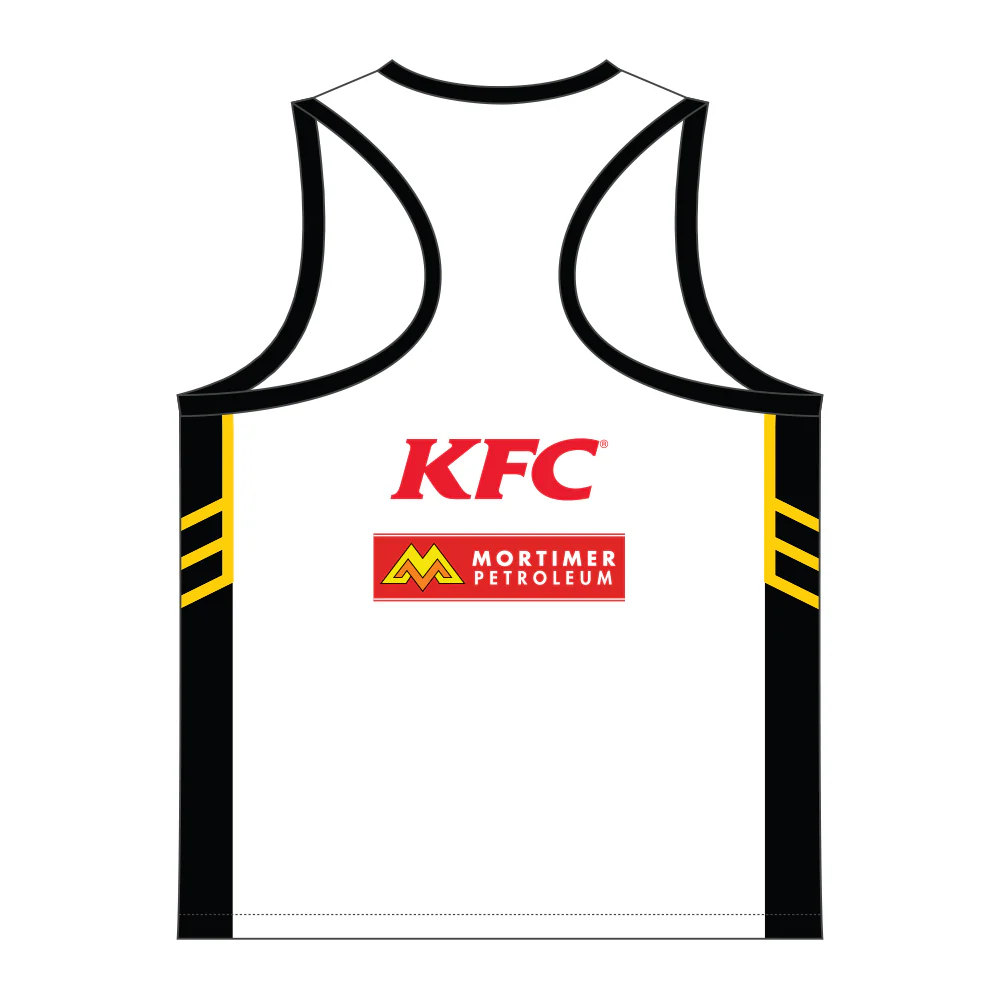 Colac Tigers FNC Womens Racerback Singlet - Image 2
