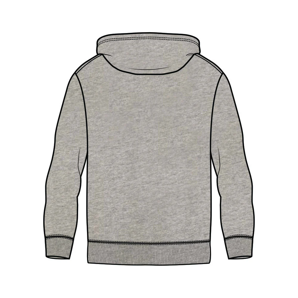 Geelong Amateur FNC Fleece Hoodie - Grey Marle - Image 2