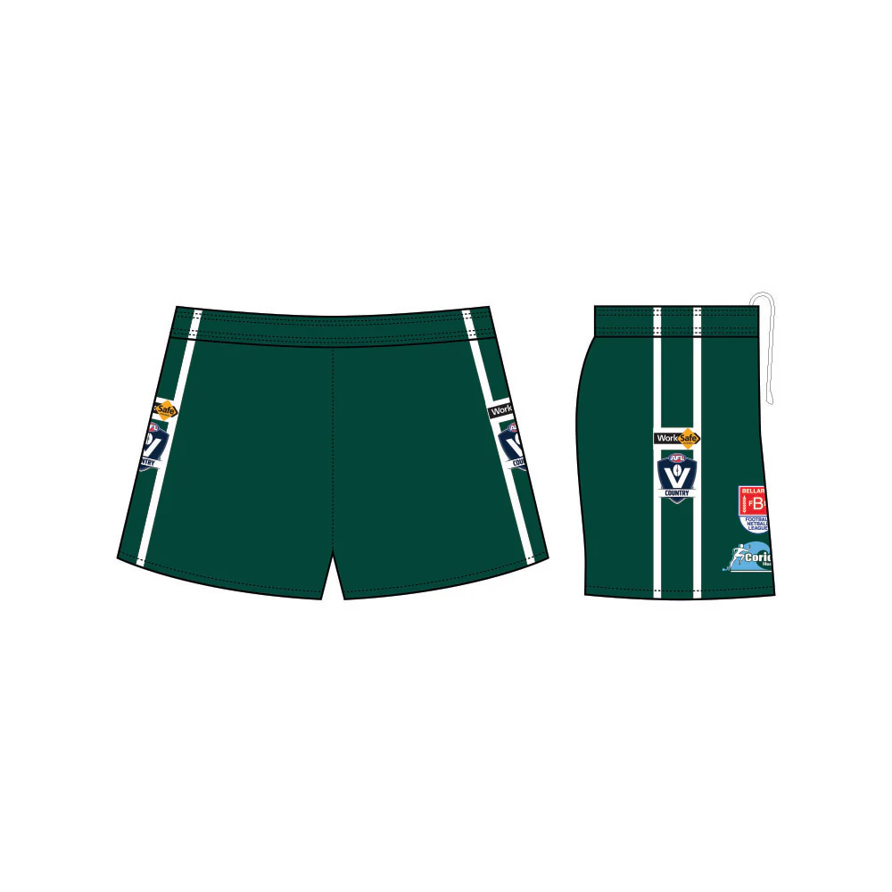 Geelong Amateur FNC Senior Football Shorts - Home - Image 2