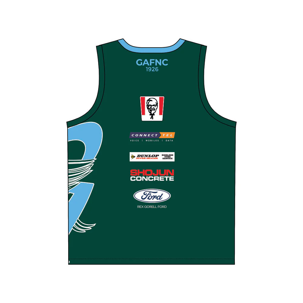 Geelong Amateur FNC Warm Up Singlet - Image 2
