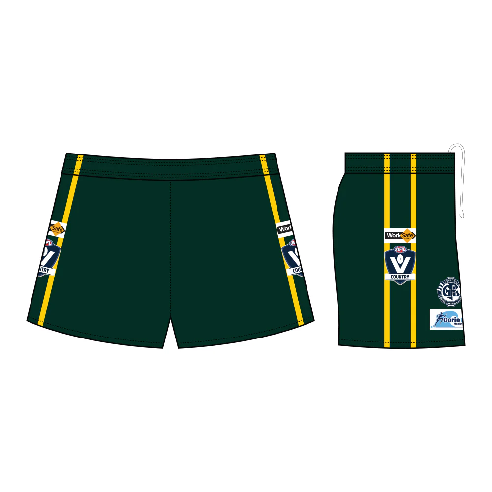 Leopold FNC Senior Football Playing Shorts - Home - Image 2