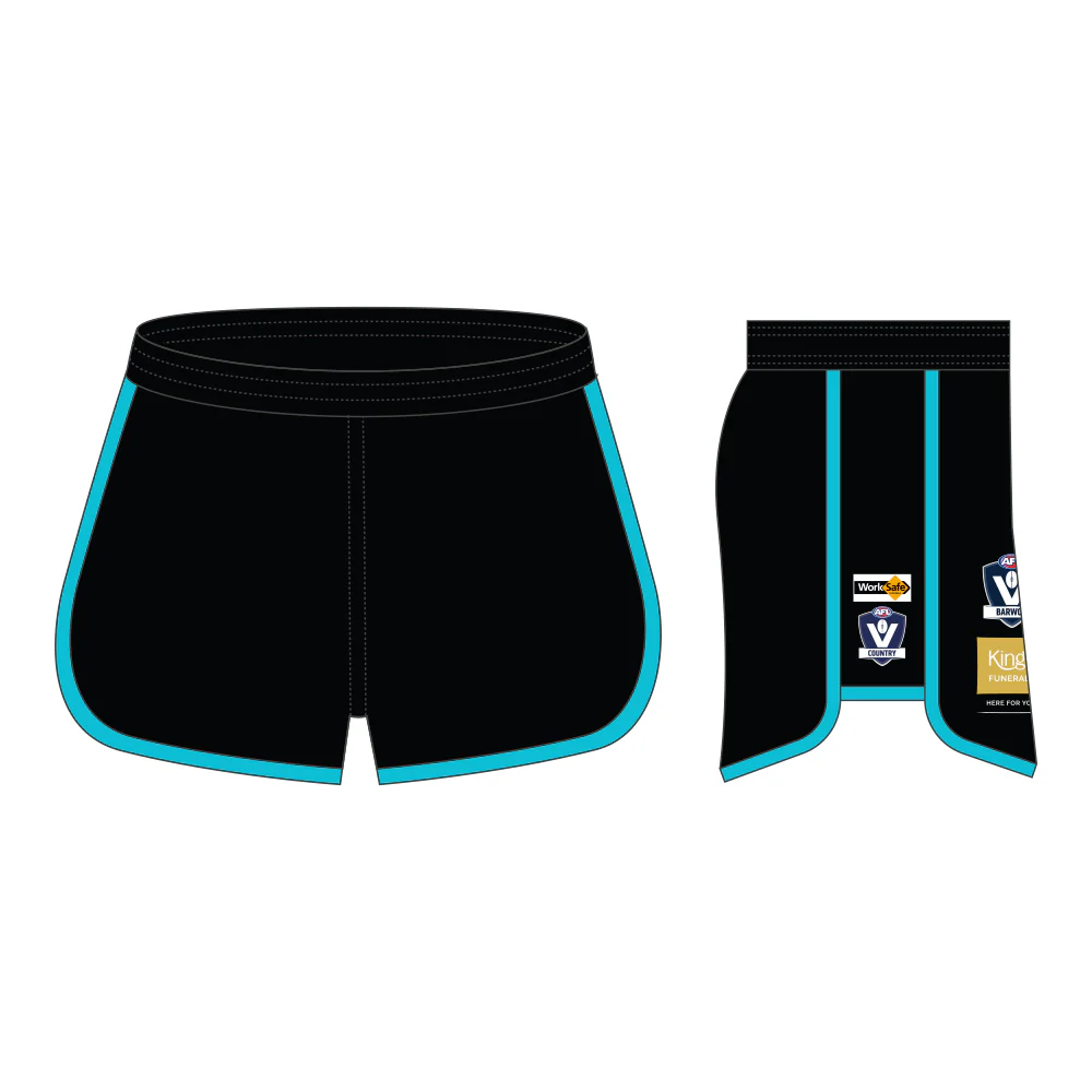 Peninsula Sharks FC Womens Football Shorts - Image 2