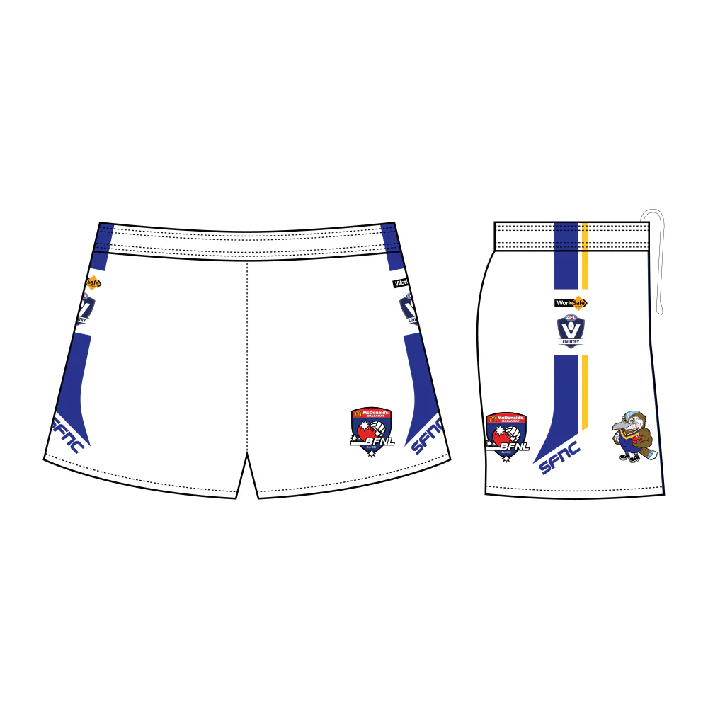 Sebastopol FNC Football Playing Shorts - Away - Image 2