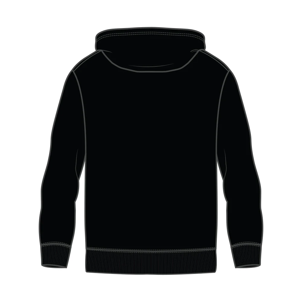 St Albans FNC Fleece Hoodie - Black - Image 2