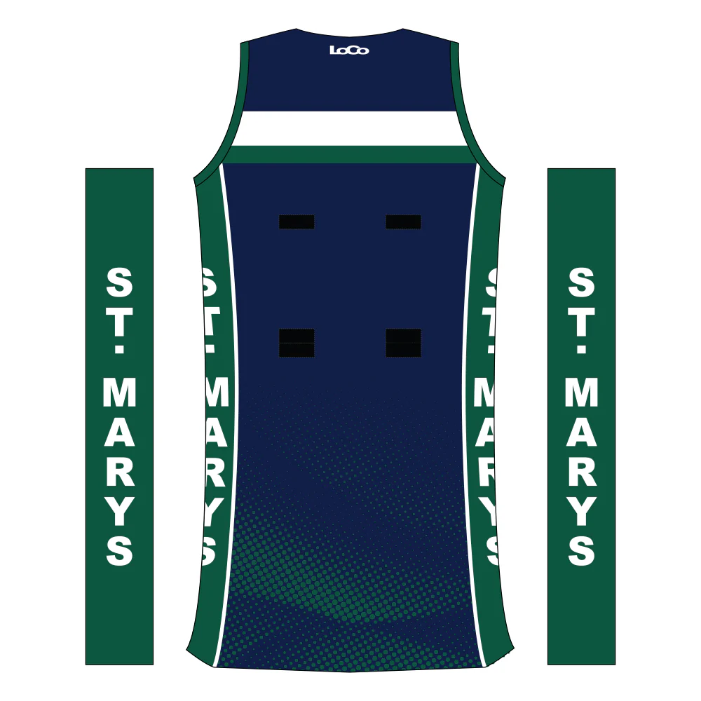 St Mary's SC Seniors & Saturday Players 2026 Netball Dress - Image 2