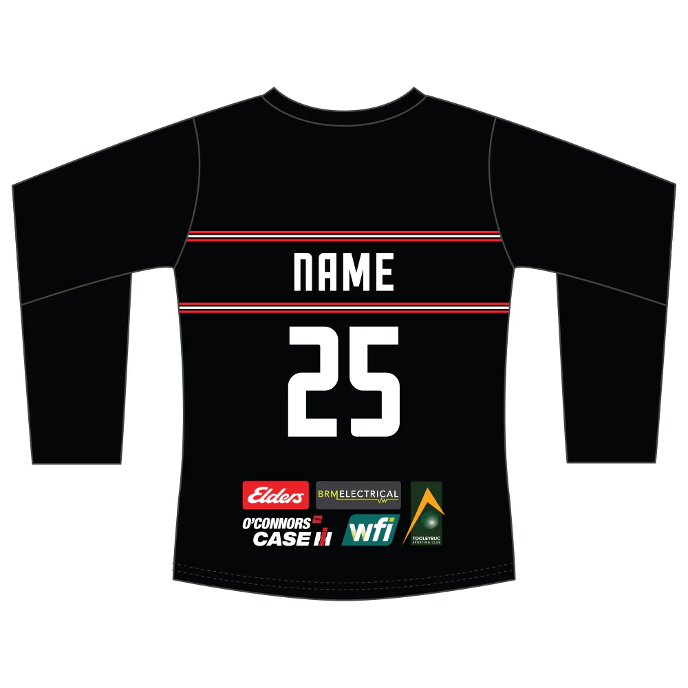 Tooleybuc-Manangatang FNC Long Sleeve Warm Up Top - Image 2