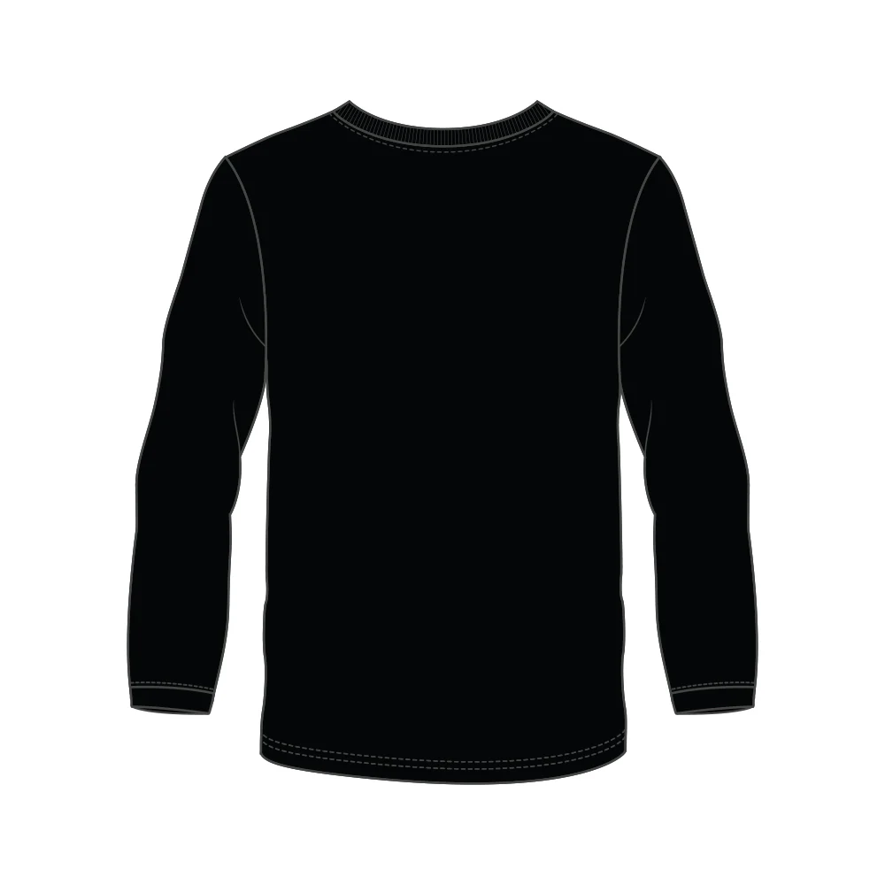 Werribee Districts FC Long Sleeve Tee - Black - Image 2